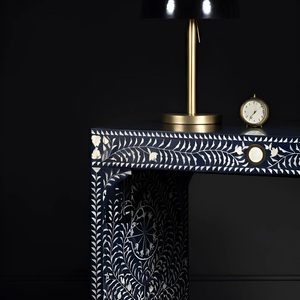 ILAHI's Bone Inlay <b>Drawer</b> Modern Design Agate Detailing <b>Storage</b> Portable Home Furniture - Product Image 3