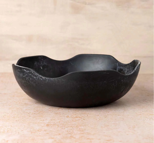 Handicrafted Eco-Friendly Resin Bowl Classic Design Blue Glaze Home Decor <b>Camping</b> Food Serving Dish - Product Image 5
