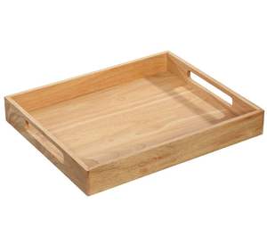 Plateau de service en bois sur mesure pour les commandes en gros, les fournitures hôtelières et la distribution au détail - Product Image 2