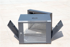 Low Price Double Section Wall Mounted 9u <strong>Network</strong> <strong>Cabinet</strong> - Product Image 5