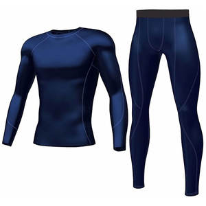 ชุดรัดรูปผู้ชายแบบสลิมฟิต ขายส่งราคาถูกสุดฮิต ทันสมัย มาใหม่ คุณภาพสูง สวมใส่สบาย ชุดแรชการ์ด - Product Image 1