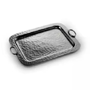 Bandeja de Servicio Metálica de Alta Calidad para Hotel, Apta para Lavavajillas, Producto Económico de Moda para Servir Comida, Desayuno, Té y Café - Product Image 6