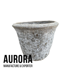 Macetas AURORA, Juego de Macetas de Barro Rústicas, Ecológicas, Vintage, para Jardín Exterior, con Orificio de Drenaje, Ligeras y Duraderas para Flores - Product Image 4
