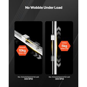 Actuador de guía lineal CNC con husillo de bolas y carrera de 1000 mm, motor paso a paso Nema 23, guías lineales - Product Image 3