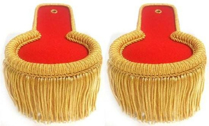 Epaulettes de hombro rígidos para uniformes ceremoniales, ecológicos, bordados, colores personalizables, protectores, precios de fábrica - Product Image 4