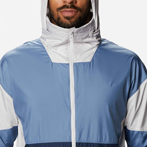 Vestes coupe-vent softshell à fermeture éclair intégrale avec capuche réglable, vêtements d'extérieur pour la chasse, veste softshell coupe-vent pour hommes - Product Image 5