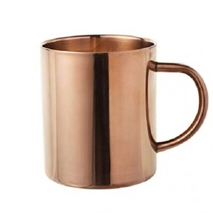 Taza de Café de Doble Pared de Cobre, Mantiene las Bebidas Calientes con Exterior Frío, a Prueba de Fugas y Duradera - Product Image 4
