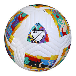 Balón de Fútbol Blanco, Negro y Naranja, Inflable, de PU, para Ejercicio, para Todas las Estaciones - Product Image 6