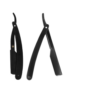 Navaja de Afeitar Profesional de Acero Inoxidable de Alta Calidad, Afilada, de Borde Recto, para Barbería, Cortadora de Cabello, Tijeras para Diestros - Product Image 2