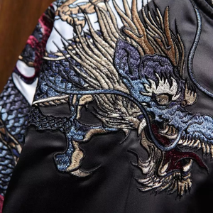 Men's Custom Design Satin Bomber Jacket New Fashion Letterman Style with Satin Embroidery Reasonable Price Varsity Jacket - Product Image 3