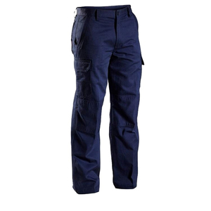 Wholesale Men's Designer Slim Fit Stretch Denim Cargo Pants High Street Fashion Blue Black <b>Jeans</b> Custom Logo Knitted Washed - Product Image 4