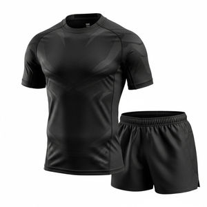 Conjunto de Uniforme de Rugby Personalizado Unisex, Logotipo del Equipo Impreso, Poliéster Transpirable, Ropa Deportiva Antibacteriana, Fabricante OEM ODM - Product Image 4
