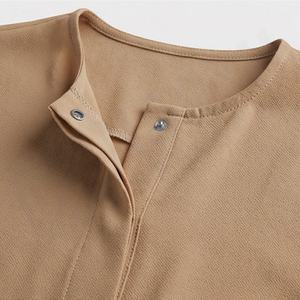 Robes en gros pour femmes musulmanes, style Abaya, devant plissé ouvert, à volants, mode islamique modeste, vêtements élégants - Product Image 4