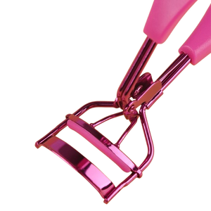 Recourbe-cils rose avec poignées en caoutchouc souple, cadre de recourbement de précision pour une perfection quotidienne du maquillage - Product Image 4