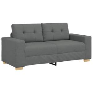 Sofá Loveseat Gris Oscuro con Tela de Poliéster, Madera Contrachapada, Acero y Plástico para Muebles de Sala - Product Image 2