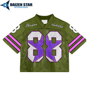 Camiseta de Malla con Nombre de Equipo y Jugador Personalizados, 100% Poliéster, Transpirable, de Secado Rápido, Antibacteriana, de Manga Corta para Todas las Temporadas - Product Image 3