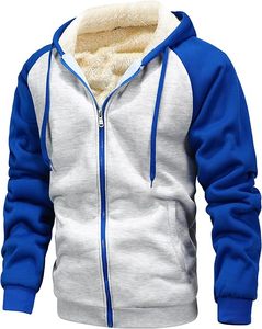 Sudadera con Capucha de Forro Polar para Hombre, Estilo Invernal, Unisex, Transpirable, Resistente al Viento, 100% Algodón, Color Liso, Teñido Digital, Ecológico - Product Image 2