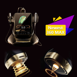 เครื่องดูแลผิวหน้าแบบพกพา 25D HIFU 360MAX 3in1  วัสดุซิลิโคน พลาสติก และสแตนเลส พร้อมระบบสุญญากาศ สำหรับใช้ในบ้าน - Product Image 3