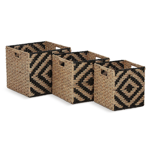 Cesta de Almacenamiento Redonda Multifuncional Rústica Ecológica de Seagrass, Diseño de Última Generación, Organizador de Cocina Hecho a Mano, Venta al Por Mayor de Fábrica - Product Image 1