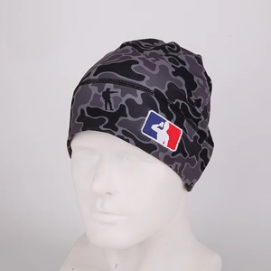 Custom Logo Cycling Mountaineering Hat Satin Lined Bike Riding <b>Hiking</b> Beanie Printed Logo Unisex Hiphop Skull <b>Cap</b> - Product Image 2