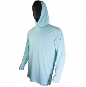 Chemise de pêche pour homme UPF50, antibactérienne, imperméable, avec logo sur le devant, manches longues, séchage rapide, protection UV pour la randonnée, la navigation de plaisance et les activités de plein air - Product Image 3