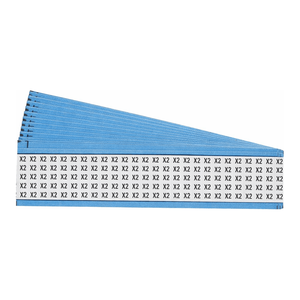 Marqueurs de câbles pour machines-outils, numéros et lettres Brady en tissu, 1,5 po H x 0,25 po L, pour câblage industriel - Product Image 1