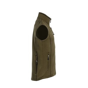 Gilet en polaire vert olive pour sport de plein air, chaud, pour l'hiver, pour l'entraînement des chiens, confortable, pour la chasse et le tir - Product Image 3