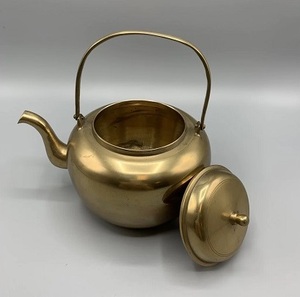 New Saudi Arabian Style Embossed Gold Silver Luxury 1.2L 1.5L 2.0L Kitchen Stainless Steel <b>Tea</b> Water <b>Kettle</b> Tabletop Use - Product Image 4