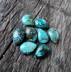 Handmade Natural Turquoise Pendant Pear Cut Gemstone Accessories Color Play/<b>Fire</b> AAA Quality - Product Image 6