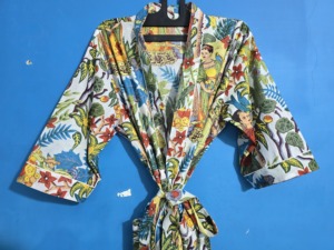 White Kimono Cotton Bathrobe Women's Summer Open Front Sleepwear <b>Robe</b> <b>Beach</b> Wear Dress - Product Image 3