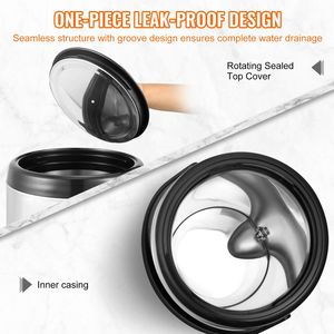 Dispenser per Bevande Isolato in Acciaio Inox da 9,2 Litri (2,4 Galloni) con Rubinetto per Bevande Calde/Fredde - Product Image 4