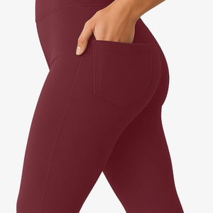Leggings de sport respirants et extensibles dans quatre directions pour femmes, leggings de yoga sans coutures à taille haute à prix avantageux - Product Image 5