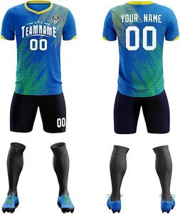 Uniforme de Fútbol Personalizado, Ligero, 100% Poliéster, Absorbe la Humedad, Venta al por Mayor, Logotipo del Equipo, Secado Rápido - Product Image 1