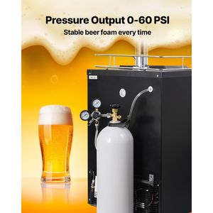 Bombola di CO2 in alluminio ad alta pressione da 20 libbre con impugnatura in rame viola e valvola CGA320 - Product Image 4