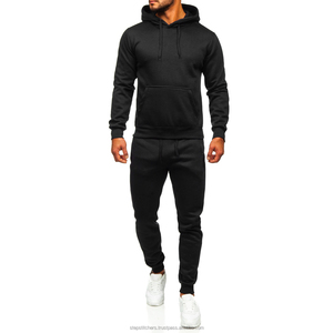 OEM Wholesale Men Clothing Fitted Sweatsuit Hooded Jogging Men Tracksuit <b>Workout</b> <b>Hoodies</b> sportswear - Product Image 2