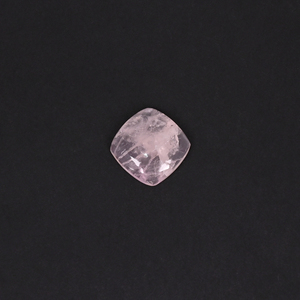 Cuarzo Rosa Natural de 10 Quilates, 15 mm, Forma de Cojín, Gema Suelta - Product Image 4