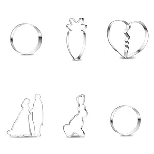 Ensemble de découpoirs à biscuits en acier inoxydable, formes multiples, moule à pâtisserie pour biscuits, fondant, décoration de gâteaux, outils de pâtisserie DIY - Product Image 2