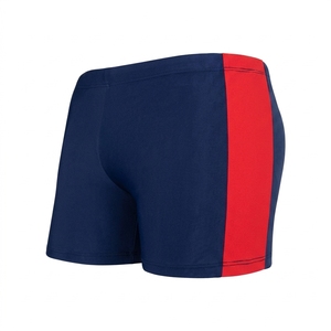 Custom <b>Men's</b> Mid Quick-Drying Eco-Friendly Canvas Boardshorts Waterproof Solid Pattern Boxer <b>Trunks</b> Casual Style Beach Swimsuit - Product Image 6