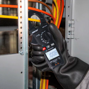 แคลมป์มิเตอร์ TRMS 600A แบบมืออาชีพ ac/dc จอแสดงการวัดกระแสไฟที่มีน้ำหนักเบาใช้ในอุตสาหกรรมอุปกรณ์ไฟฟ้าแบตเตอรี่ - Product Image 6