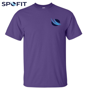 Pink Crew Neck Short Sleeve <b>T</b> <b>Shirt</b> Breathable Moisture Wicking Regular Fit Unisex Adult Solid Color 100% <b>Polyester</b> Athletic Top - Product Image 4