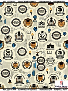 Fabricante de Telas Africanas de Lujo con Estampado de Cera, Proveedor Textil Personalizado para Celebraciones Escolares, Aniversarios y Conveniones, OEM ODM - Product Image 5