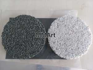 Revêtement de sol industriel utilisant des copeaux de marbre rose ROJO - Product Image 3