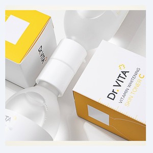 Tónico facial Deycell coreano K-Beauty Dr Vita Vitamina C Blanqueador para la piel 250ml Hecho en Corea Unisex - Product Image 5