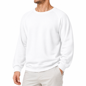 Custom Vintage Fade Sweat Shirt Premium Cotton Fleece OEM Apparel Manufacturer Private Label Wholesale Streetwear - Product Image 1