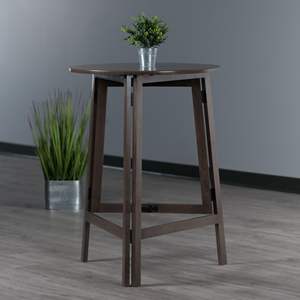 Table Haute Pliable Torrence Gris Huître 40 H pour Salle à Manger Meubles de Salon - Product Image 1