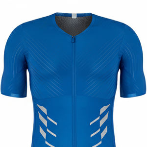 Ensemble de cyclisme à séchage rapide, nouveau maillot de cyclisme de haute qualité, design personnalisé, vêtements de vélo respirants, impression par sublimation, ensemble de vêtements de sport - Product Image 2