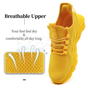 Zapatillas para correr transpirables para hombre, calzado deportivo ligero y flexible para entrenamiento diario - Product Image 5