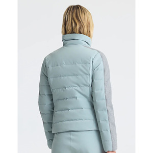 Chaqueta Impermeable con Capucha para Hombre, Color Sólido, Cierre de Cremallera, Estampado en Relieve, 140g, Estilo Casual, para Otoño, con Relleno de Poliéster - Product Image 3