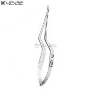YASARGIL Micro Needle Holder Curved Bayonet Shaped 20.0cm Surgical Microsurgery <b>Neurosurgery</b> Medic <b>Instruments</b> - Product Image 5