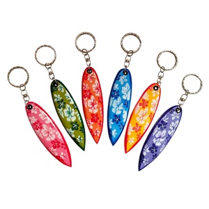 Vendita calda su misura <span class=keywords><strong>in</strong></span> <span class=keywords><strong>legno</strong></span> fiore tavola da surf <span class=keywords><strong>portachiavi</strong></span> 10 cm aerografo fatto a mano <span class=keywords><strong>portachiavi</strong></span> per Souvenir regalo - Product Image 3